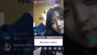 井手上漠 インスタライブ 美人#2
