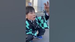 【寸劇】炭治郎、新しい鬼の倒し方・・・鬼滅の刃【全力きっずTV】#shorts